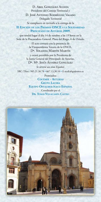 InvitaciÃ³n (pdf) - Cajastur