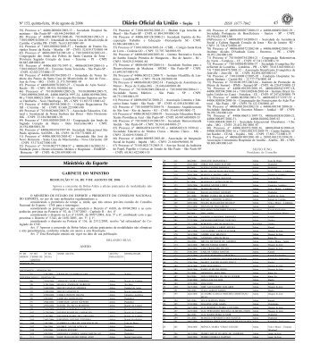 ResoluÃ§Ã£o CNE NÂº 14, de 09 de agosto de 2006 - MinistÃ©rio do ...