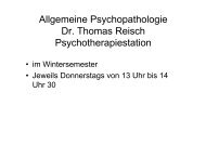 Psychiatrische Versorgung