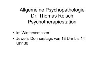 Psychiatrische Versorgung