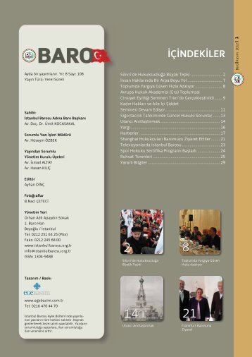 BÃ¼lten iÃ§in tÄ±klayÄ±nÄ±z. - Ä°stanbul Barosu