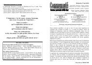 feuille paroissiale du 17 juin 2012 - DiocÃ¨se d'Albi