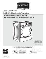 Maytag Mhwe301yw Use And Care Manual