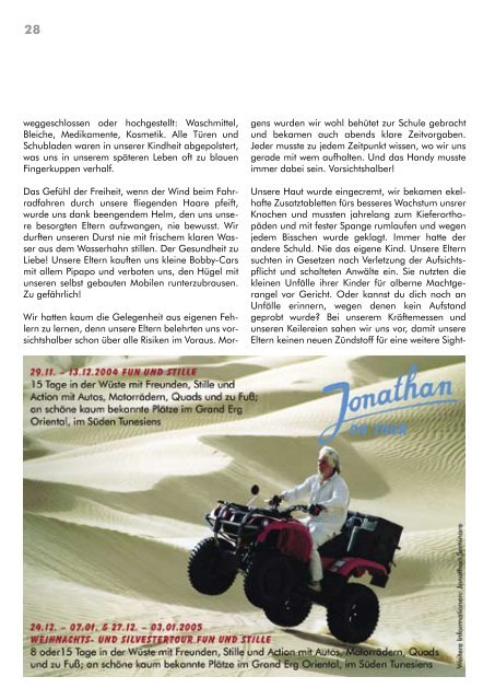 Magazin - Jonathan Seminarhotel
