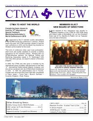 November 2007 - CTMA: The Canadian Tooling and Machining ...