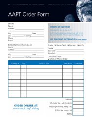 AAPT Order Form