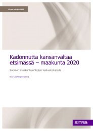 Kadonnutta kansanvaltaa etsimässä – maakunta 2020 - Sitra