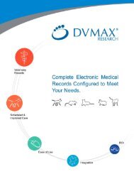 Electronic Medical Records for Animal Research Facilities - DVMAX