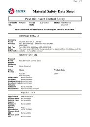 Material Safety Data Sheet - Pest Genie