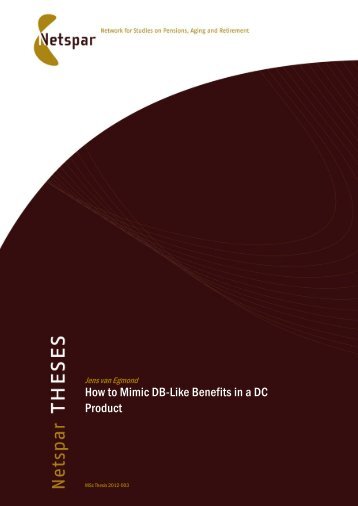 How to Mimic DB-Like Benefits in a DC Product - Universiteit van ...