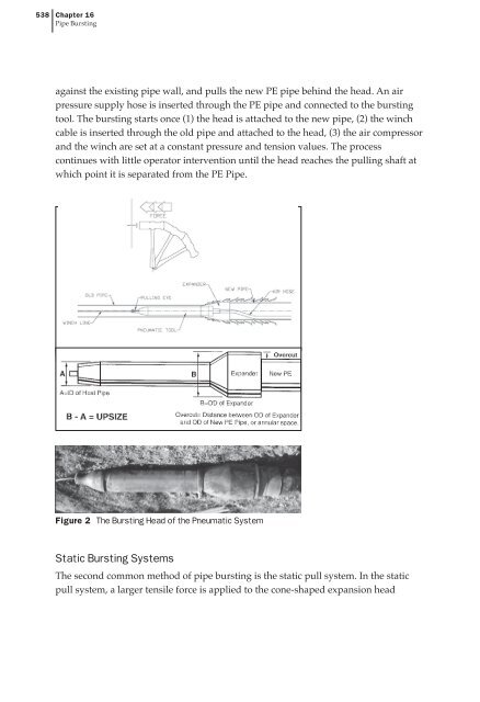 Chapter 16 - Pipe Brusting - Plastics Pipe Institute