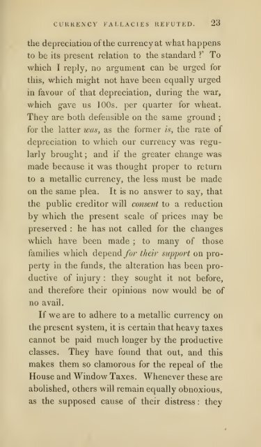 Currency fallacies refuted, and paper money ... - University Library