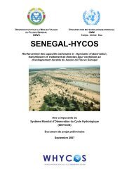 SENEGAL-HYCOS - WHYCOS