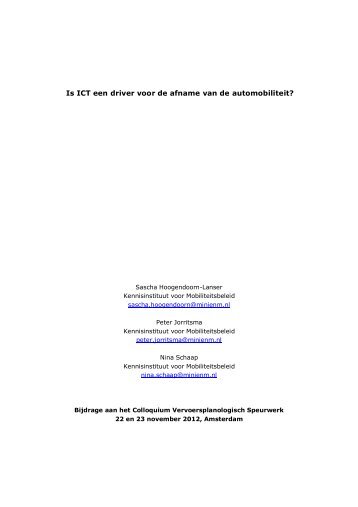 [Titel â lettertype verdana 12 pt, vet] - Colloquium ...