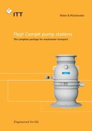 Flygt Compit Pump Stations brochure - Water Solutions