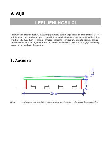 9. vaja LEPLJENI NOSILCI 1. Zasnova