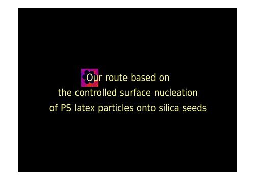 Styrene seeded-emulsion polymerization