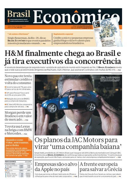 Rede sueca H&M planeja abrir 40 lojas no Brasil, diz jornal