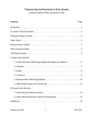 Torsional Properties - CISC-ICCA