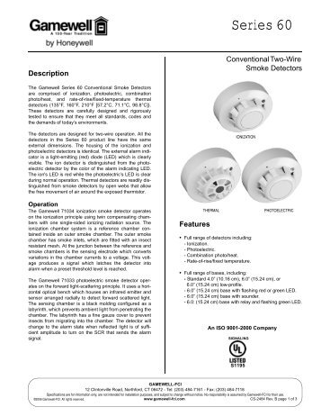 Data Sheet - Gamewell-FCI