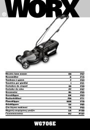 WG706E - Worx Power Tools