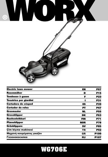 WG706E - Worx Power Tools