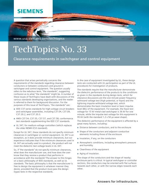 TechTopics No. 33 - Siemens