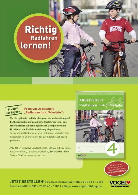 FÃ¶rderpreis â€žInnovative Verkehrserziehung in der Schuleâ€œ