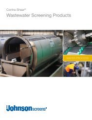 Contra-Shear Wastewater Screening Products.pdf - Johnson Screens