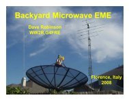 Backyard Microwave EME - NTMS