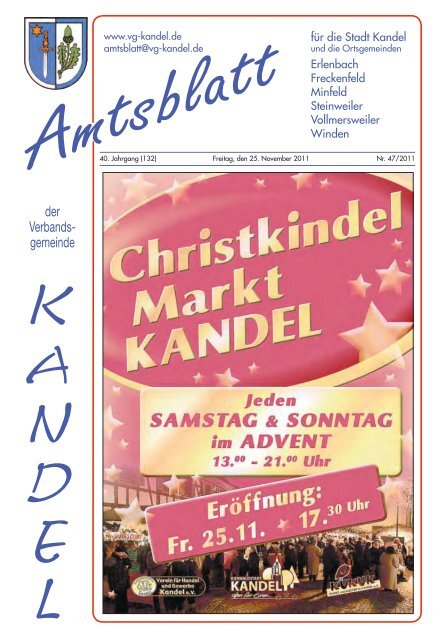 KW 47 - Verbandsgemeinde Kandel