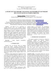 a study on volumetric magnetic susceptibility of weight due to its ...