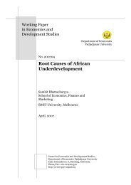 Root Causes of African Underdevelopment