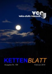 KETTENBLATT - Velo-Club Reinach