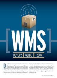 WMs - Inbound Logistics