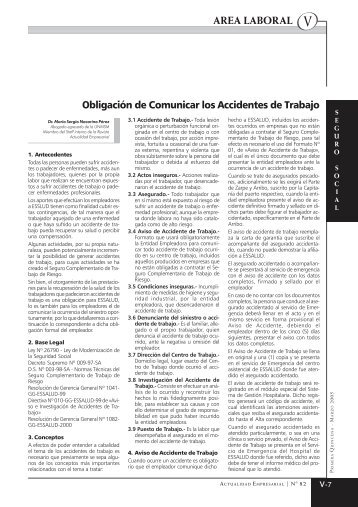 AREA LABORAL V - Revista Actualidad Empresarial