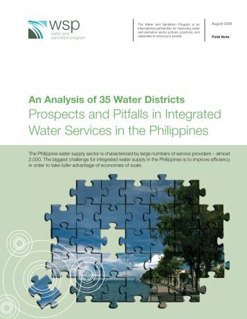 An Analysis of 35 Water Districts Prospects and Pitfalls in ... - WSP