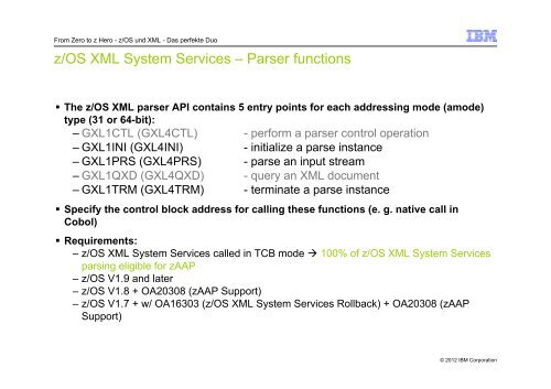 Introduction to XML and native XML technologies on the IBM ...