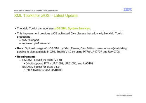 Introduction to XML and native XML technologies on the IBM ...