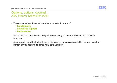 Introduction to XML and native XML technologies on the IBM ...