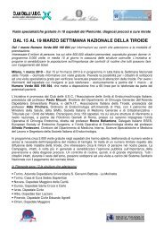 dal 15 al 19 marzo settimana nazionale della tiroide - ASL TO3