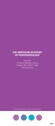 PERIODON - American Academy of Periodontology
