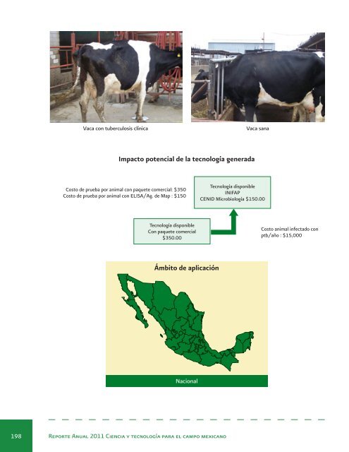 Reporte Anual 2011 Ciencia y tecnologÃ­a para el campo mexicano