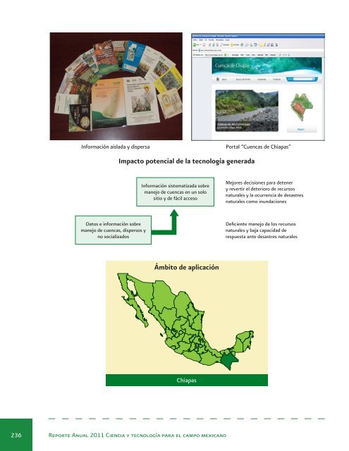 Reporte Anual 2011 Ciencia y tecnologÃ­a para el campo mexicano