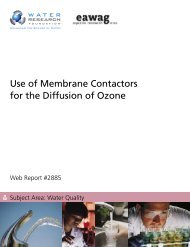 Use of Membrane Contactors for the Diffusion of Ozone - Water ...