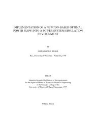 implementation of a newton-based optimal power flow into a power