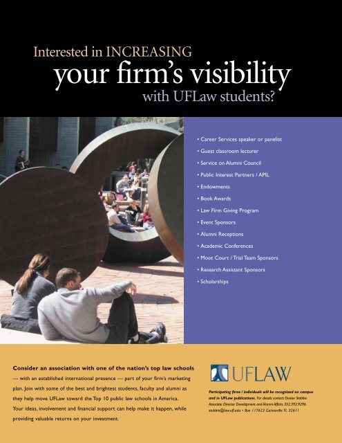 Providing for their FUTURE - Levin College of Law - University of ...