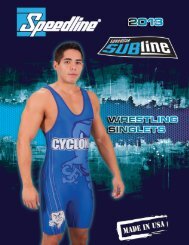 wrestling singlets - Speedline Athletic Wear