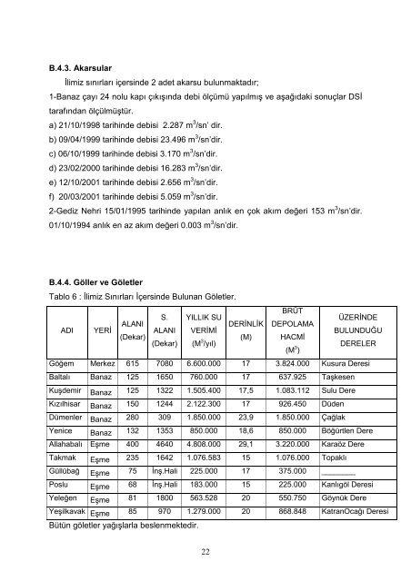 05 - çevresel etki değerlendirme planlama genel müdürlüğü