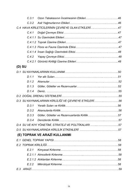 05 - çevresel etki değerlendirme planlama genel müdürlüğü